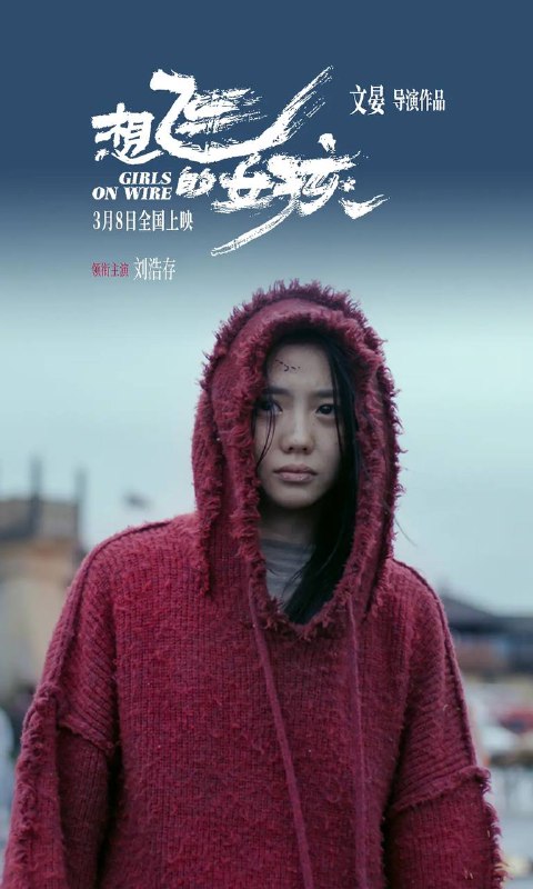 名称：想飞的女孩(2025) 4K HQ 60帧描述：影片讲述了一对表姐妹二十余年的成长与救赎：拼死逃离毒窟的田恬(刘浩存 饰)走投无路，前去寻找已决裂五年的表姐方笛(文淇 饰)