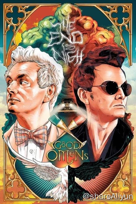 名称：好兆头 Good Omens (2019) 两季全✨【2160p.HDR】5.6/集描述：4k HDR版  附：1080p高码率版分属天堂和地狱的阿兹拉斐尔和克罗里变得相当喜欢地球，所以世界末日变成了一个坏消息