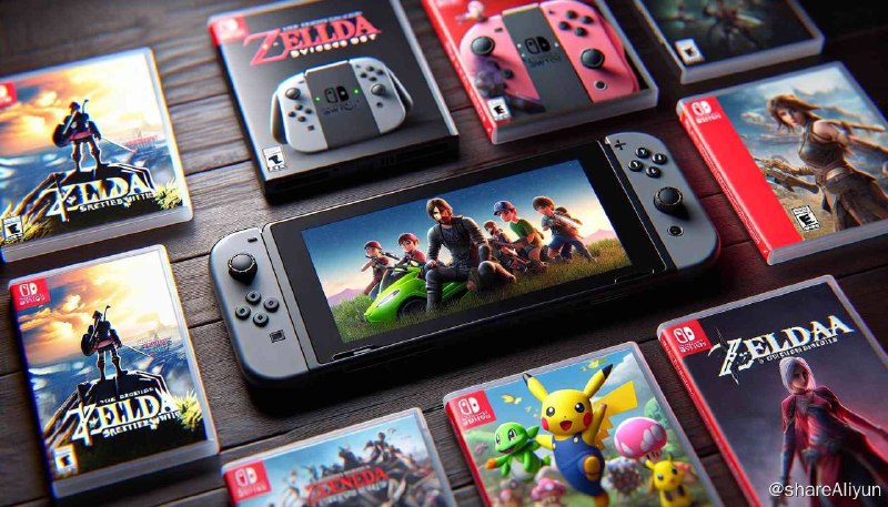 名称：Switch 游戏大全描述：Switch游戏大全，内含塞尔达、马里奥系列、动森、宝可梦系列、分手厨房等100+款热门游戏