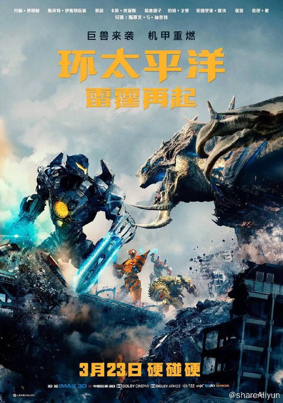 名称：环太平洋 (系列2部) 4K HDR 国英音轨 内封特效 FRDS 蓝光版 【刮削】描述：在对抗外星人的入侵并成功封住虫洞的十年后，人类从废墟中站起来