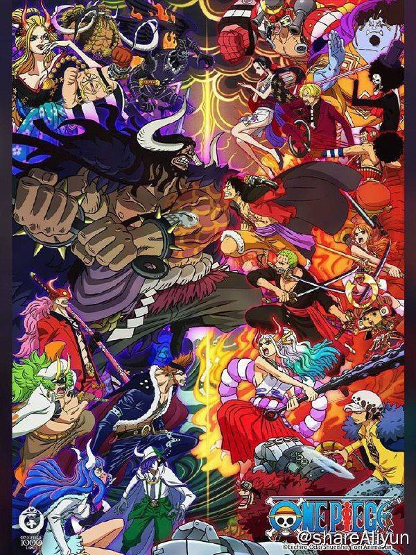 名称：海贼王1074话描述：传奇海盗哥尔•D•罗杰在临死前曾留下关于其毕生的财富“One Piece”的消息，由此引得群雄并起，众海盗们为了这笔传说中的巨额财富展开争夺，各种势力、政权不断交替，整个世界进入了动荡混乱的“大海贼时代”