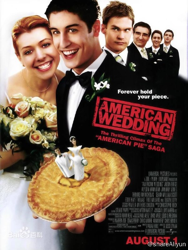名称：美国派（American Pie）系列描述：美国派代表的含义更是对美国年轻人对X的启示的讽刺而有趣的解释